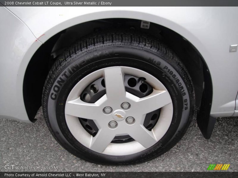 Ultra Silver Metallic / Ebony 2008 Chevrolet Cobalt LT Coupe