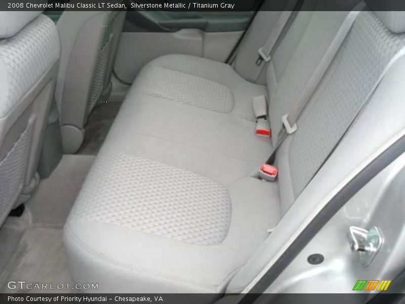 Silverstone Metallic / Titanium Gray 2008 Chevrolet Malibu Classic LT Sedan