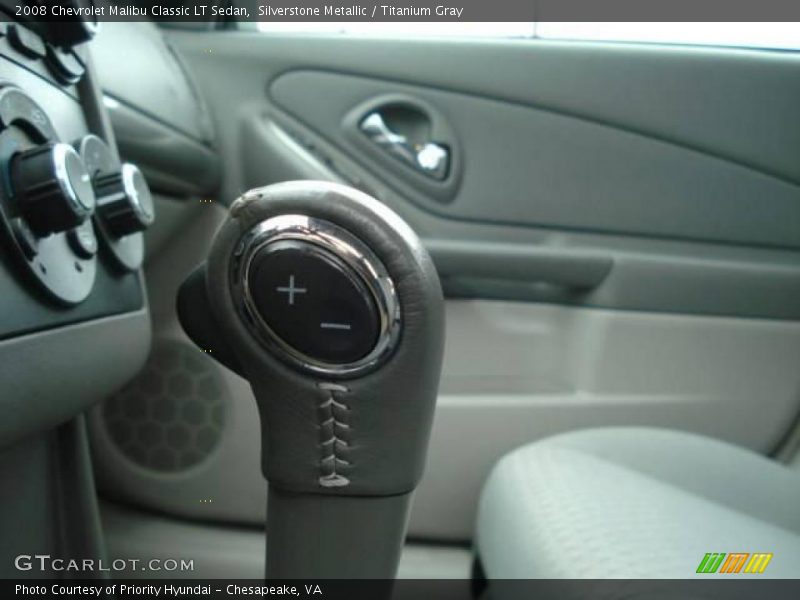 Silverstone Metallic / Titanium Gray 2008 Chevrolet Malibu Classic LT Sedan
