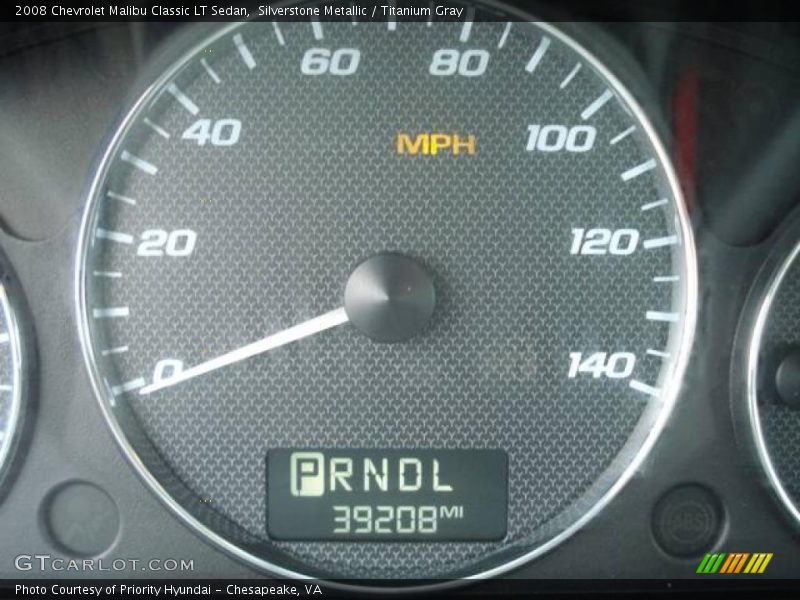 Silverstone Metallic / Titanium Gray 2008 Chevrolet Malibu Classic LT Sedan