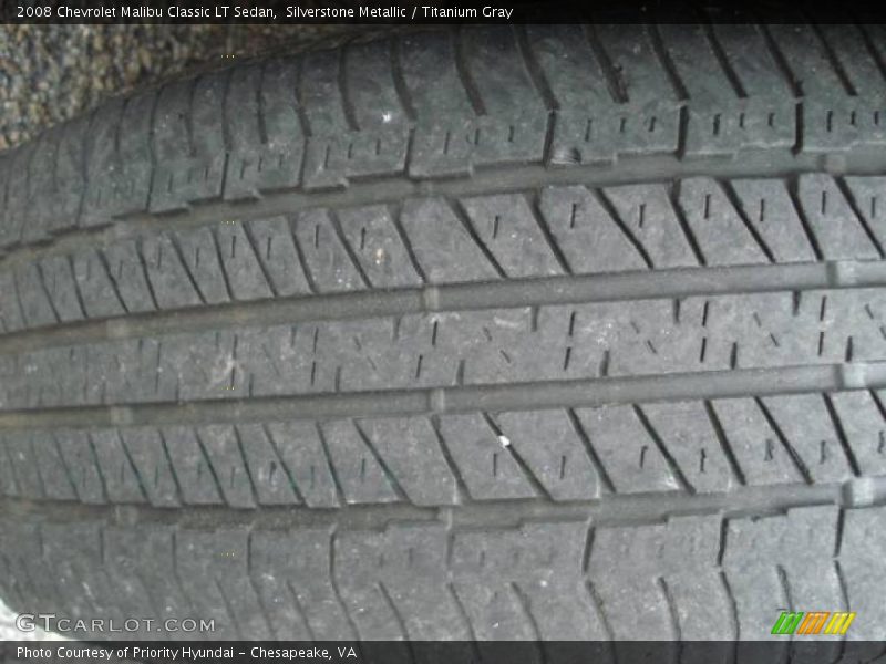 Silverstone Metallic / Titanium Gray 2008 Chevrolet Malibu Classic LT Sedan