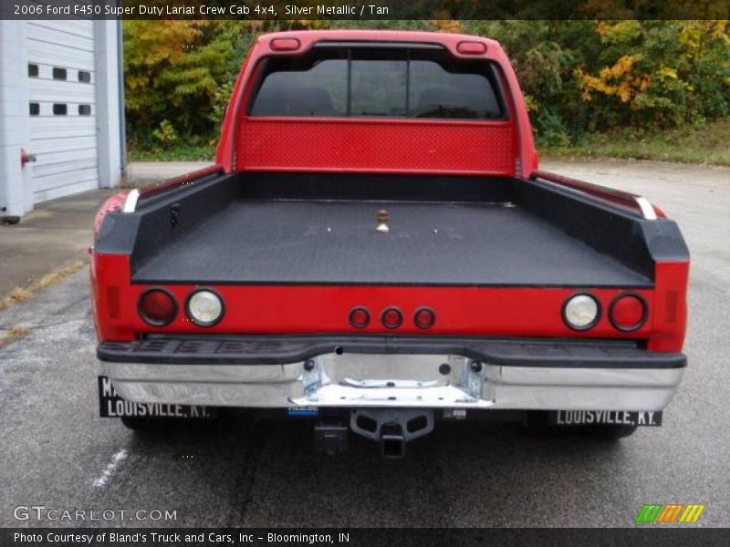 Silver Metallic / Tan 2006 Ford F450 Super Duty Lariat Crew Cab 4x4