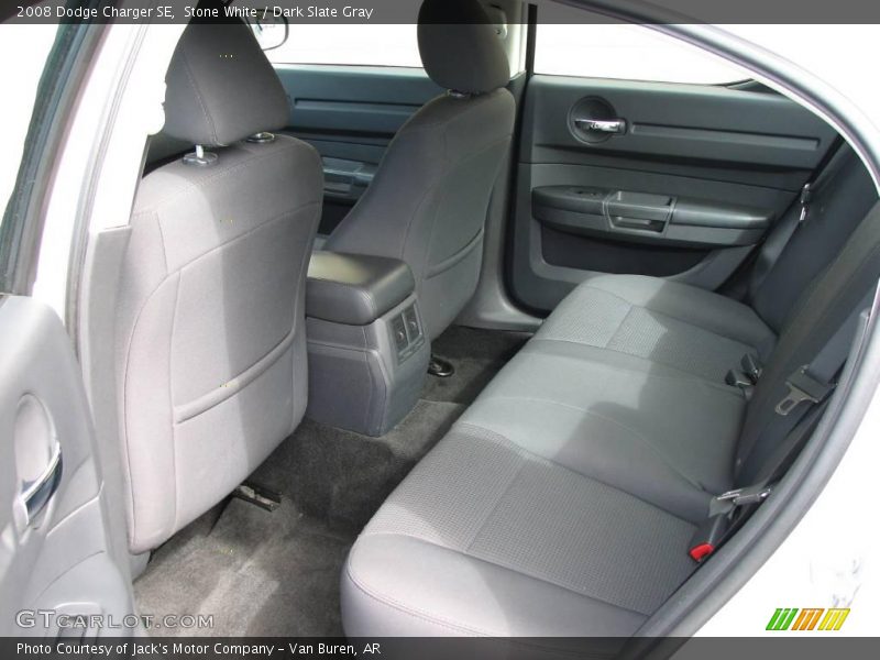 Stone White / Dark Slate Gray 2008 Dodge Charger SE