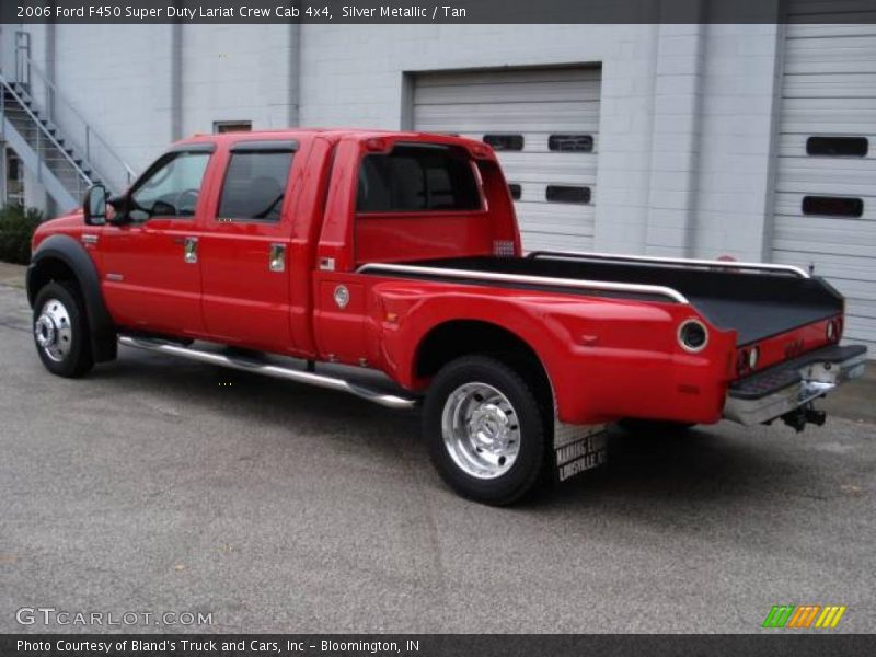 Silver Metallic / Tan 2006 Ford F450 Super Duty Lariat Crew Cab 4x4