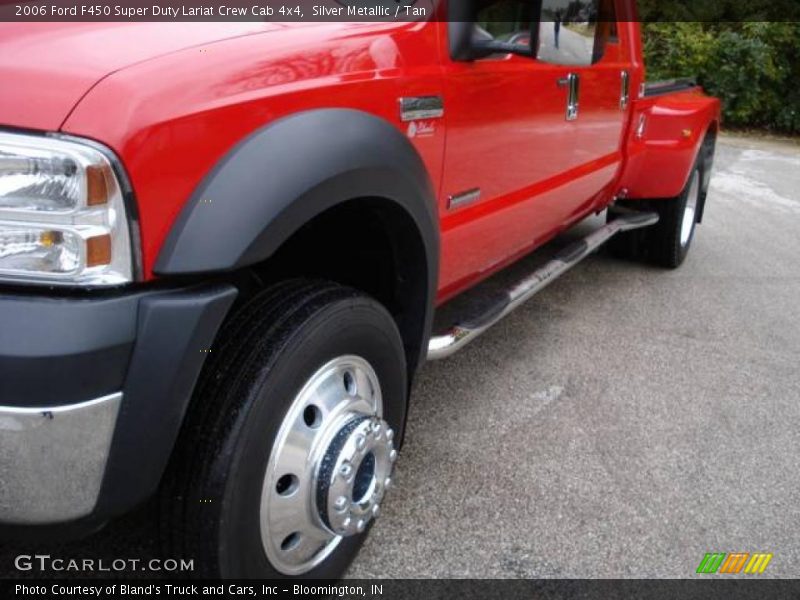 Silver Metallic / Tan 2006 Ford F450 Super Duty Lariat Crew Cab 4x4