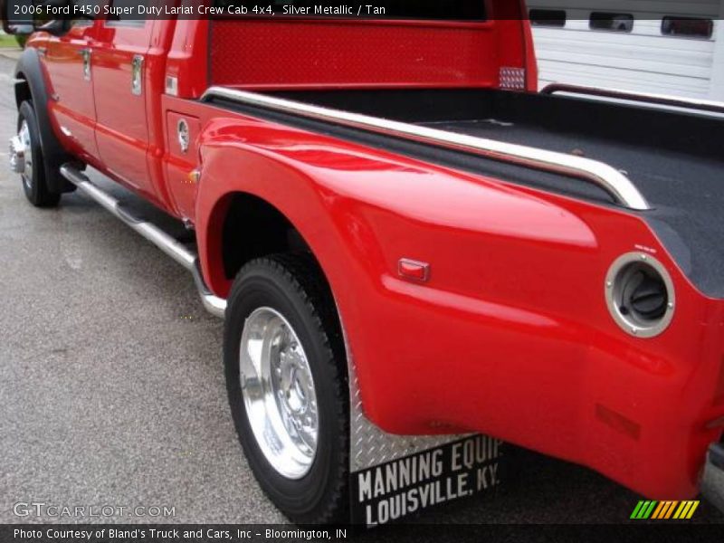 Silver Metallic / Tan 2006 Ford F450 Super Duty Lariat Crew Cab 4x4