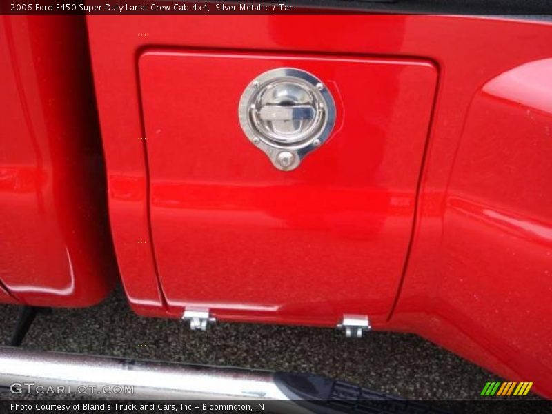 Silver Metallic / Tan 2006 Ford F450 Super Duty Lariat Crew Cab 4x4