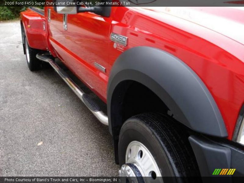 Silver Metallic / Tan 2006 Ford F450 Super Duty Lariat Crew Cab 4x4