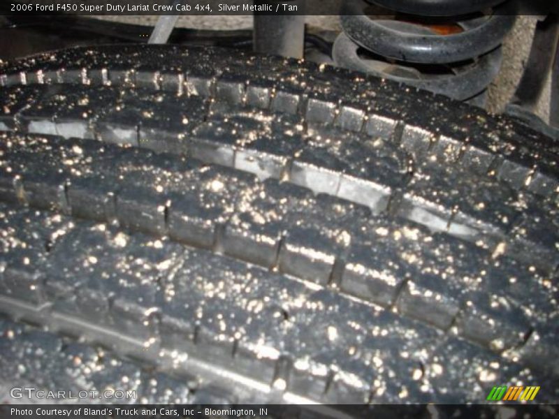 Silver Metallic / Tan 2006 Ford F450 Super Duty Lariat Crew Cab 4x4