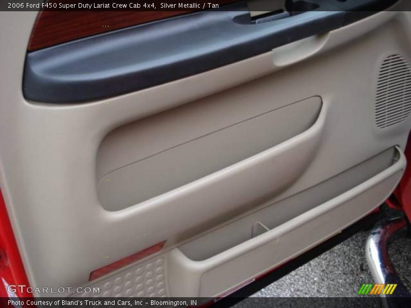Silver Metallic / Tan 2006 Ford F450 Super Duty Lariat Crew Cab 4x4