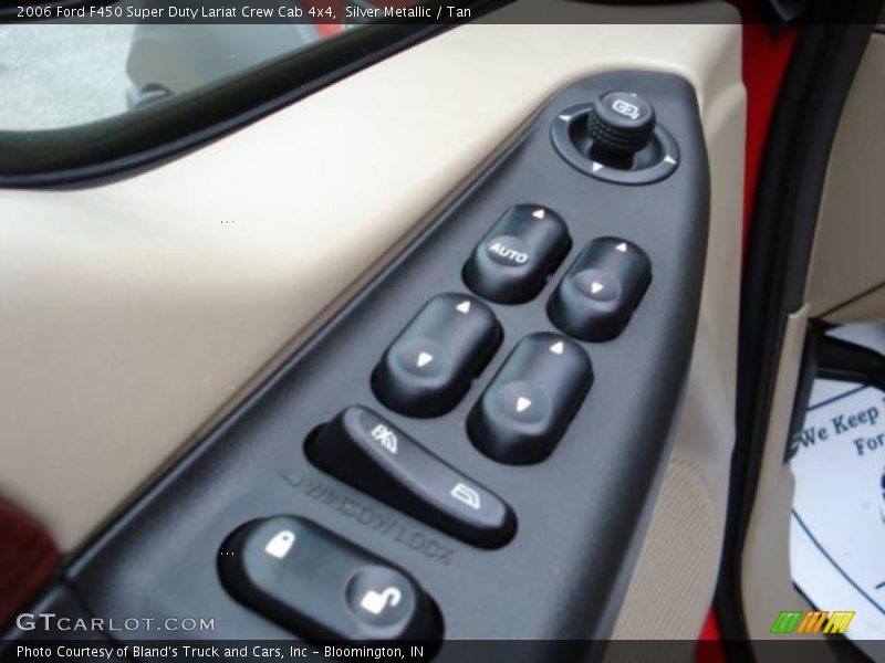 Silver Metallic / Tan 2006 Ford F450 Super Duty Lariat Crew Cab 4x4