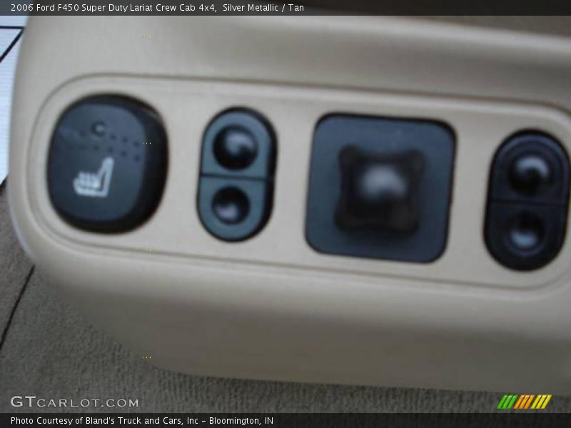Silver Metallic / Tan 2006 Ford F450 Super Duty Lariat Crew Cab 4x4