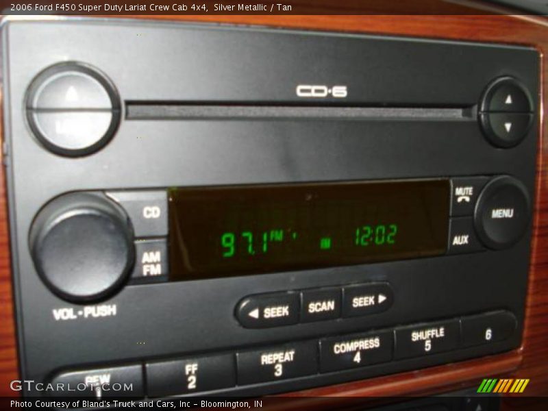 Silver Metallic / Tan 2006 Ford F450 Super Duty Lariat Crew Cab 4x4