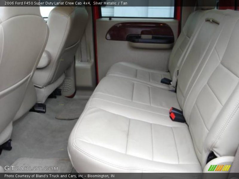 Silver Metallic / Tan 2006 Ford F450 Super Duty Lariat Crew Cab 4x4
