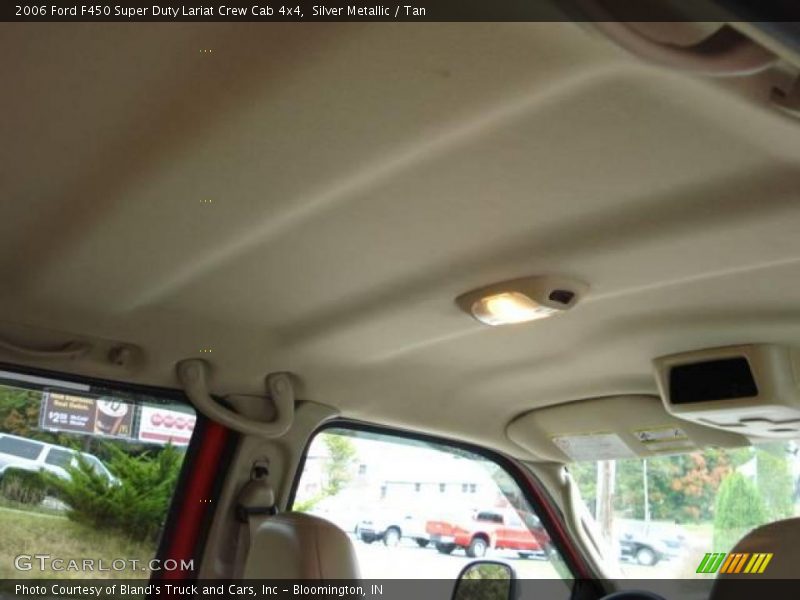 Silver Metallic / Tan 2006 Ford F450 Super Duty Lariat Crew Cab 4x4