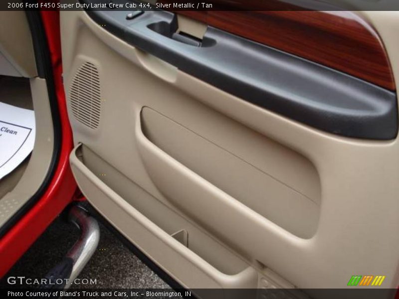 Silver Metallic / Tan 2006 Ford F450 Super Duty Lariat Crew Cab 4x4
