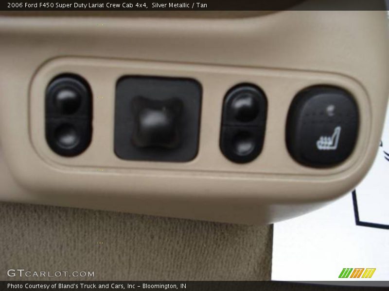 Silver Metallic / Tan 2006 Ford F450 Super Duty Lariat Crew Cab 4x4