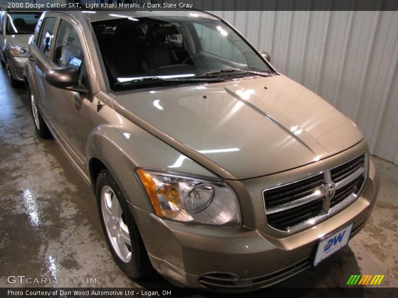 Light Khaki Metallic / Dark Slate Gray 2008 Dodge Caliber SXT