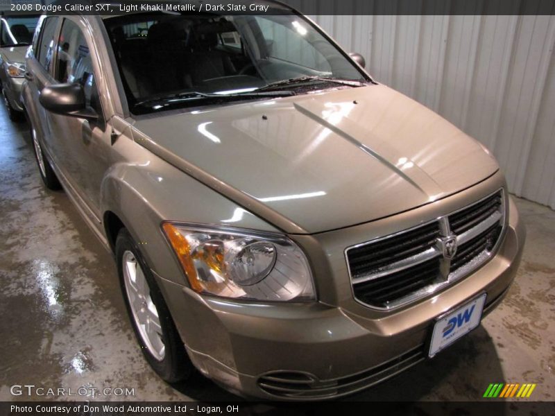 Light Khaki Metallic / Dark Slate Gray 2008 Dodge Caliber SXT