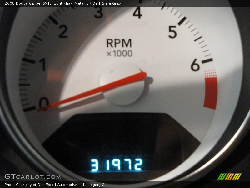 Light Khaki Metallic / Dark Slate Gray 2008 Dodge Caliber SXT