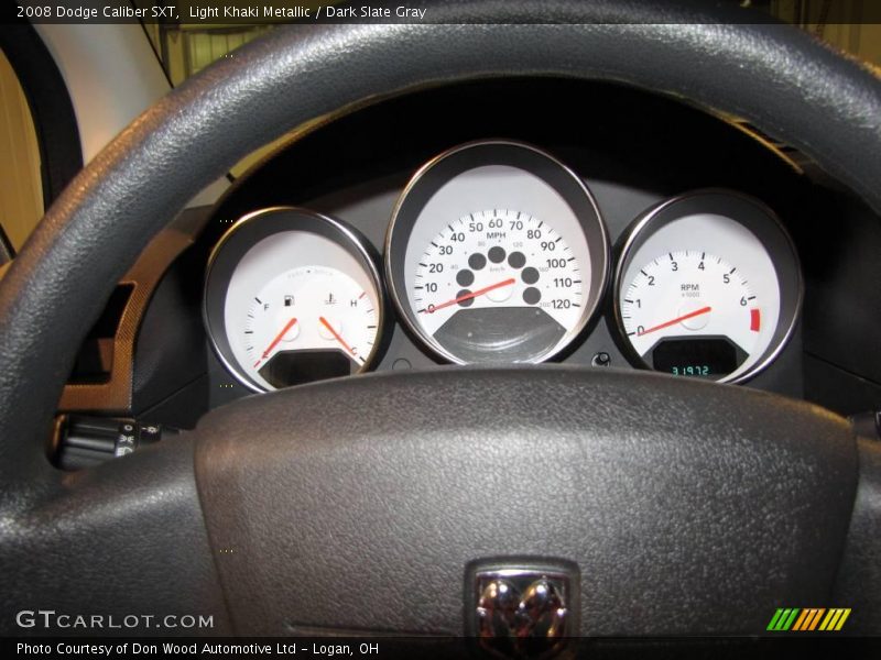 Light Khaki Metallic / Dark Slate Gray 2008 Dodge Caliber SXT