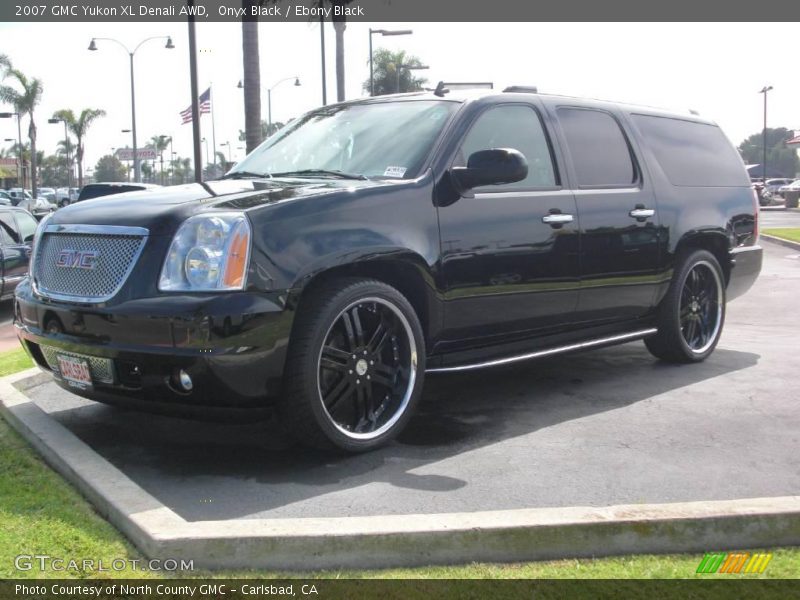Onyx Black / Ebony Black 2007 GMC Yukon XL Denali AWD