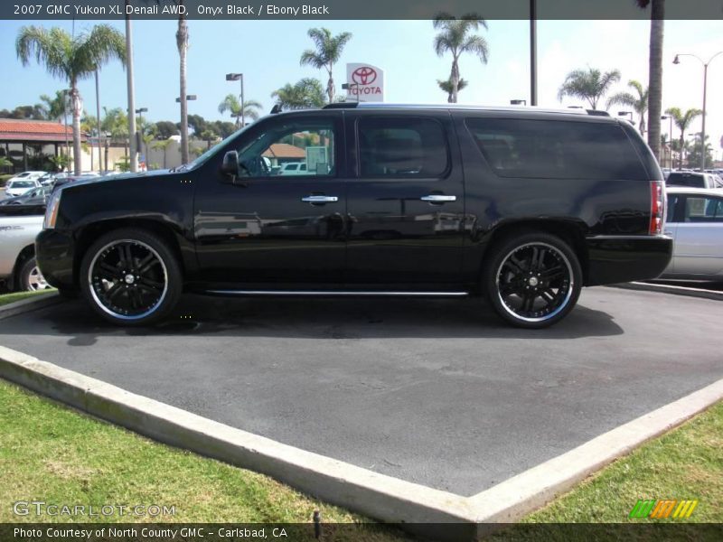 Onyx Black / Ebony Black 2007 GMC Yukon XL Denali AWD