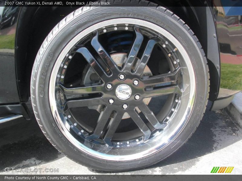 Onyx Black / Ebony Black 2007 GMC Yukon XL Denali AWD