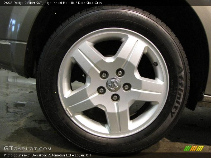 Light Khaki Metallic / Dark Slate Gray 2008 Dodge Caliber SXT