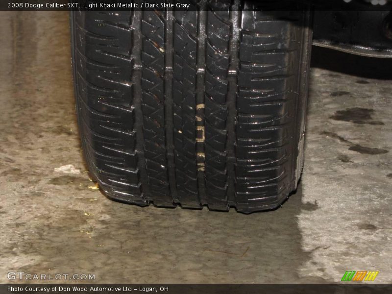 Light Khaki Metallic / Dark Slate Gray 2008 Dodge Caliber SXT