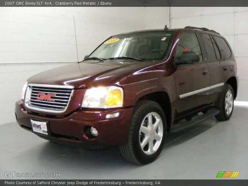 Cranberry Red Metallic / Ebony 2007 GMC Envoy SLT 4x4