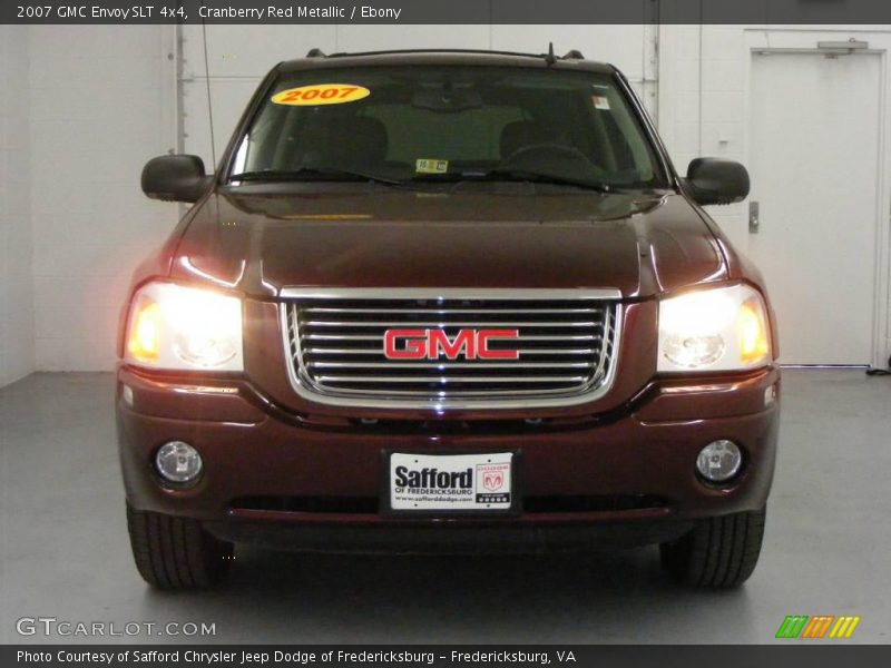 Cranberry Red Metallic / Ebony 2007 GMC Envoy SLT 4x4