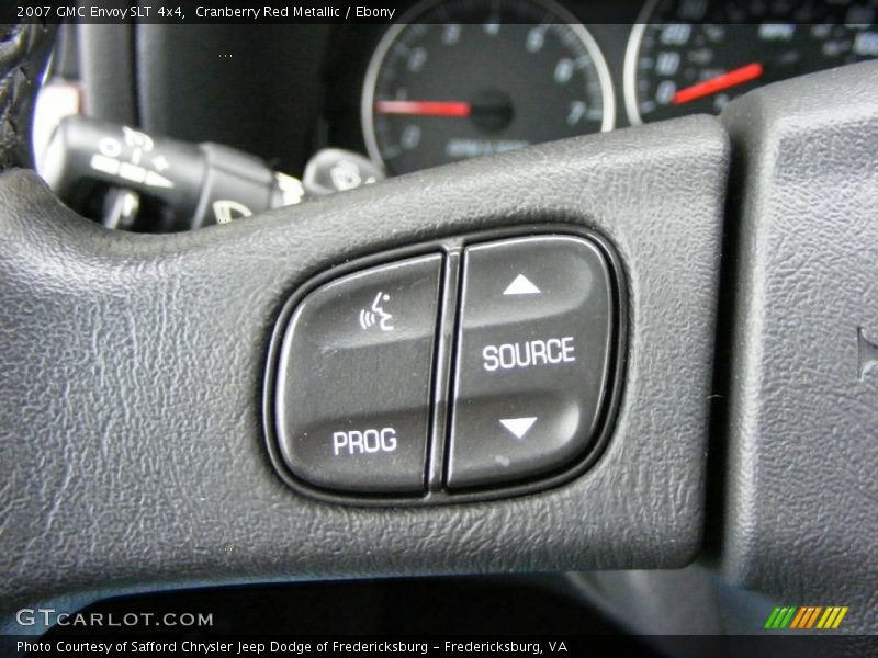 Cranberry Red Metallic / Ebony 2007 GMC Envoy SLT 4x4