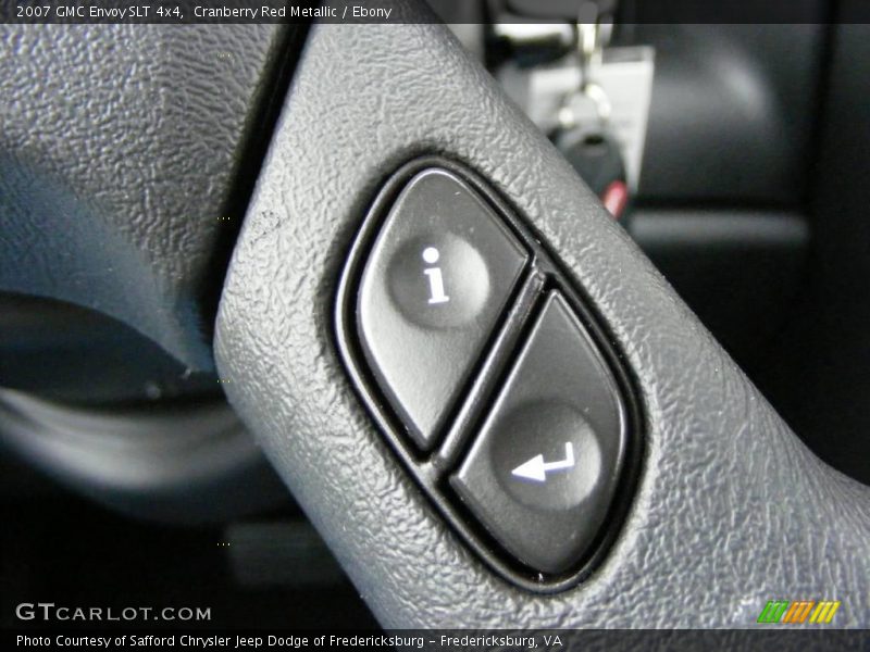 Cranberry Red Metallic / Ebony 2007 GMC Envoy SLT 4x4