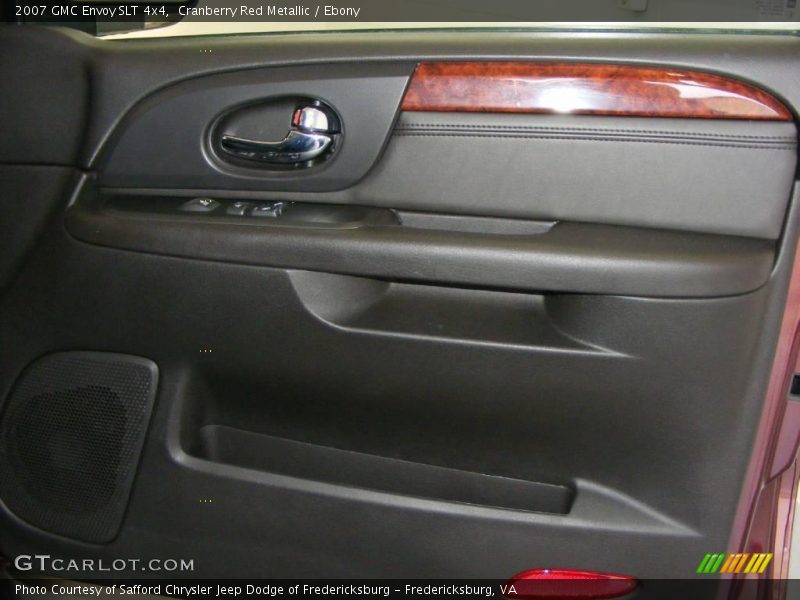 Cranberry Red Metallic / Ebony 2007 GMC Envoy SLT 4x4