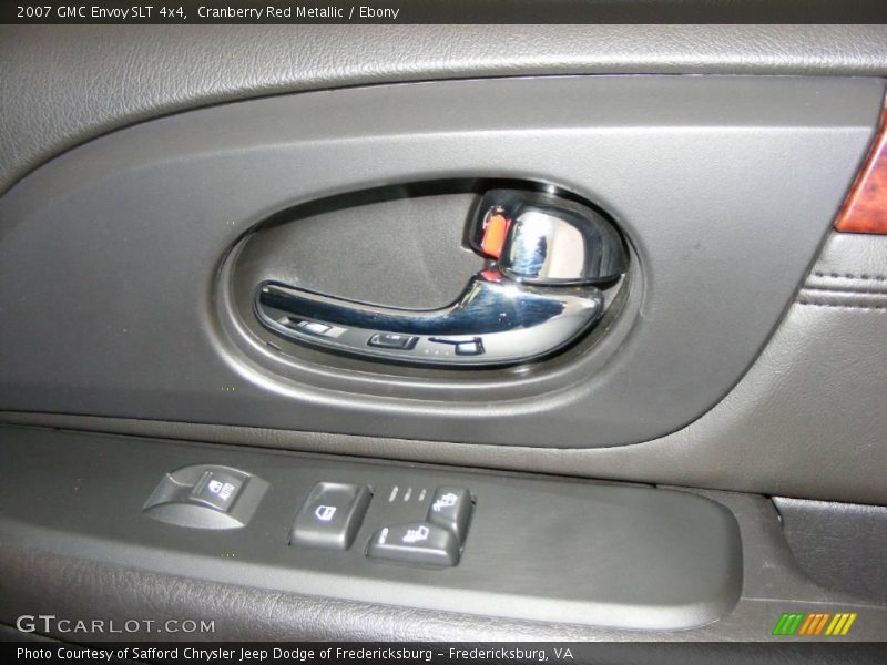 Cranberry Red Metallic / Ebony 2007 GMC Envoy SLT 4x4