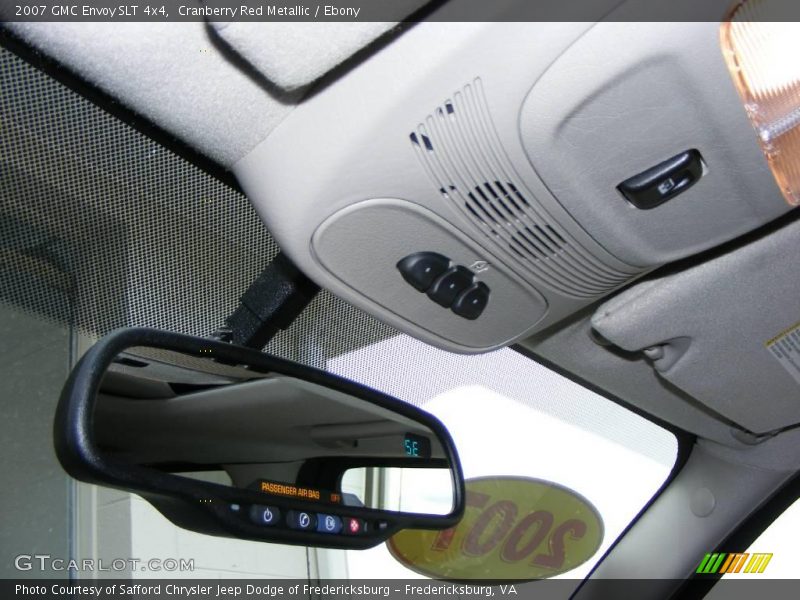 Cranberry Red Metallic / Ebony 2007 GMC Envoy SLT 4x4