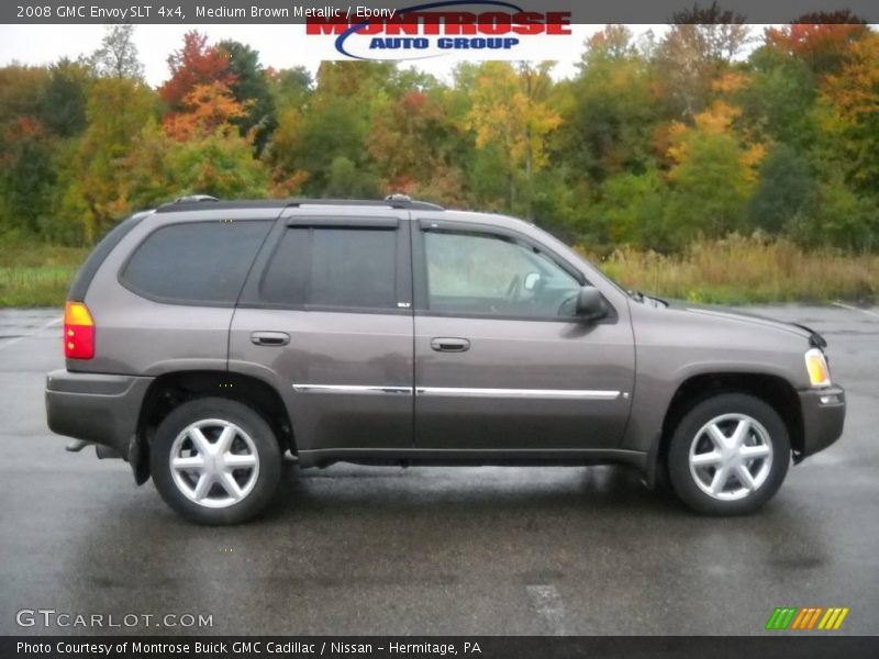 Medium Brown Metallic / Ebony 2008 GMC Envoy SLT 4x4