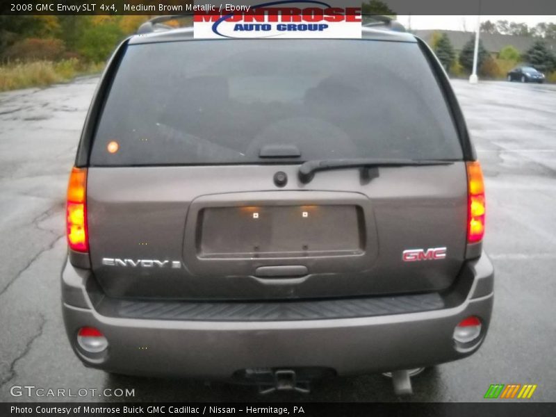 Medium Brown Metallic / Ebony 2008 GMC Envoy SLT 4x4