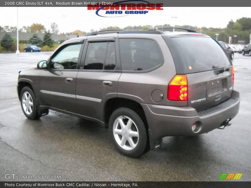 Medium Brown Metallic / Ebony 2008 GMC Envoy SLT 4x4