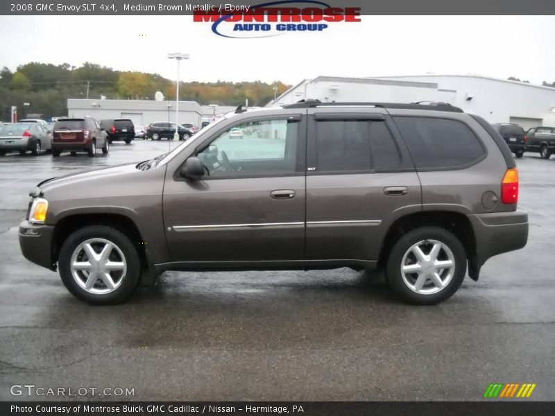 Medium Brown Metallic / Ebony 2008 GMC Envoy SLT 4x4