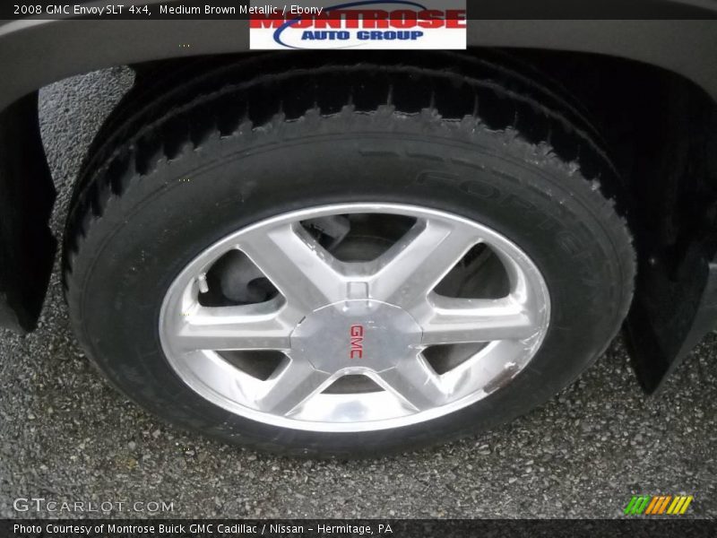 Medium Brown Metallic / Ebony 2008 GMC Envoy SLT 4x4