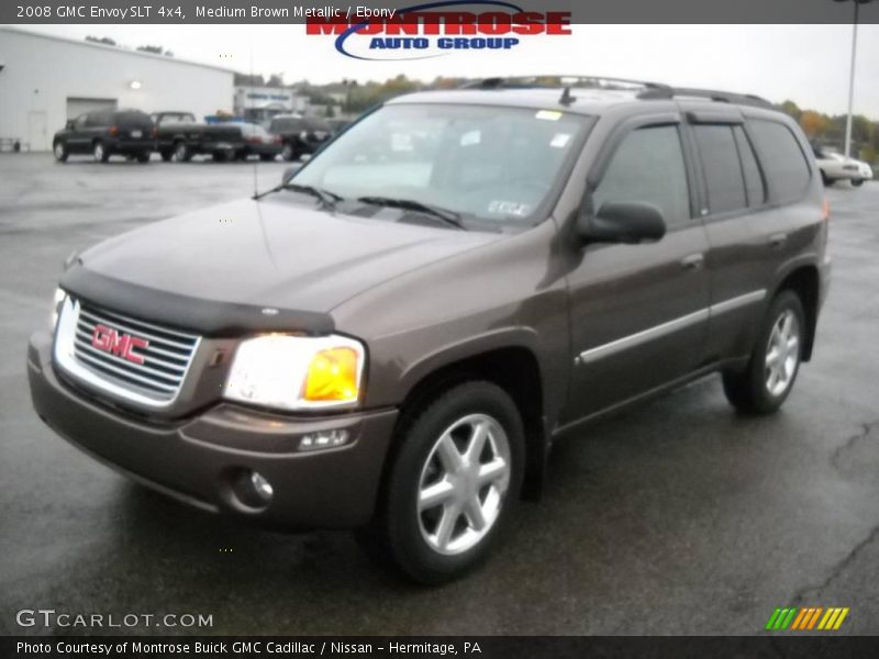 Medium Brown Metallic / Ebony 2008 GMC Envoy SLT 4x4