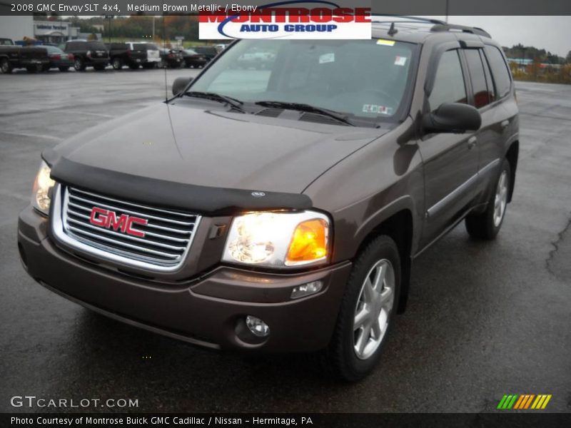 Medium Brown Metallic / Ebony 2008 GMC Envoy SLT 4x4