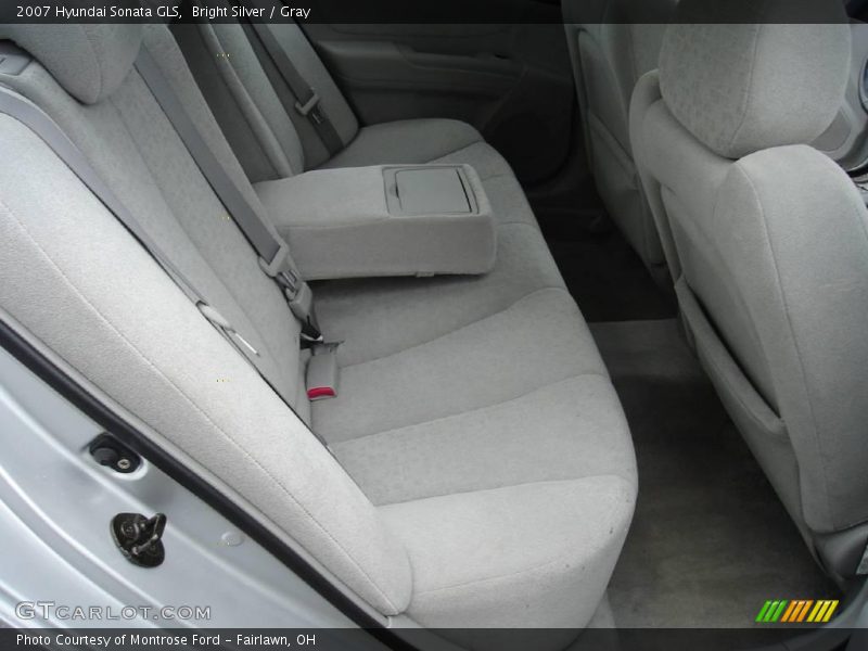 Bright Silver / Gray 2007 Hyundai Sonata GLS