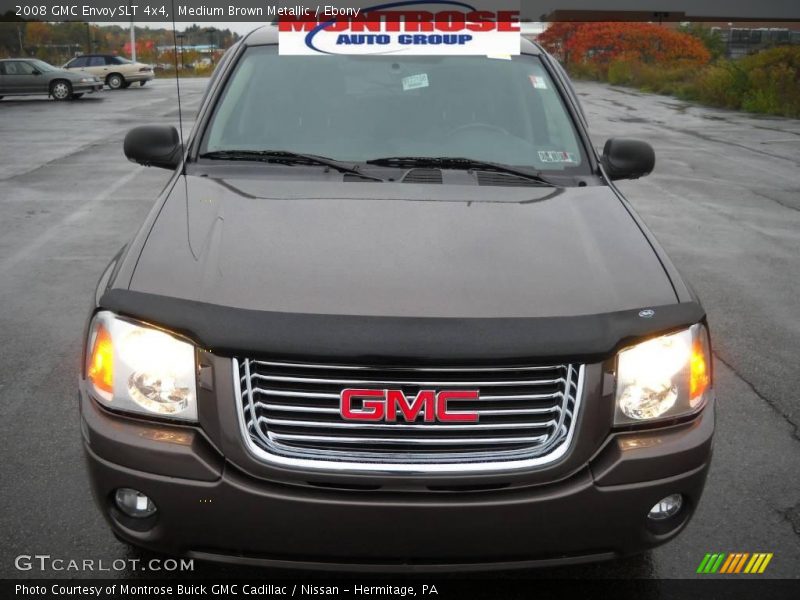 Medium Brown Metallic / Ebony 2008 GMC Envoy SLT 4x4