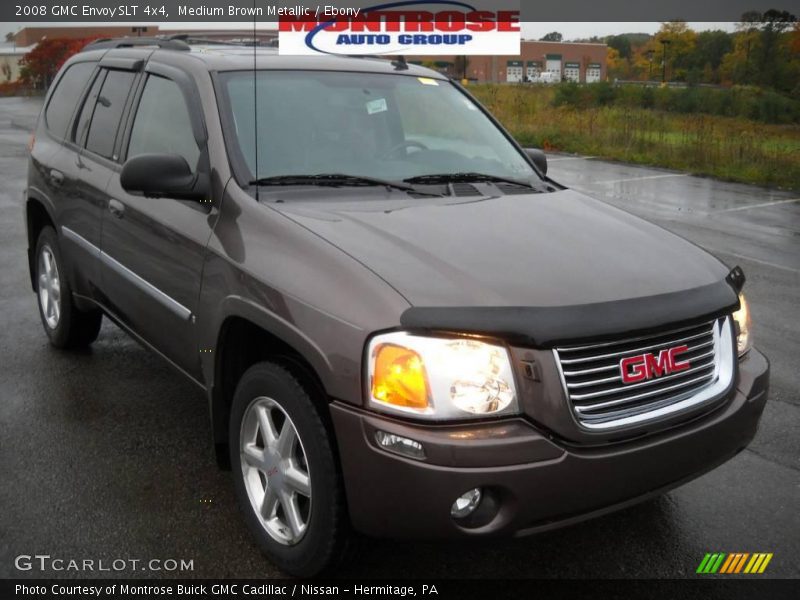 Medium Brown Metallic / Ebony 2008 GMC Envoy SLT 4x4