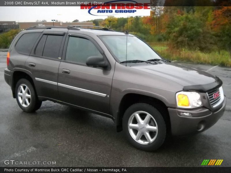 Medium Brown Metallic / Ebony 2008 GMC Envoy SLT 4x4
