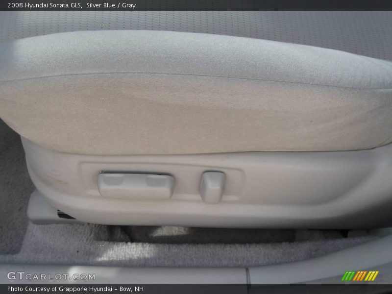 Silver Blue / Gray 2008 Hyundai Sonata GLS