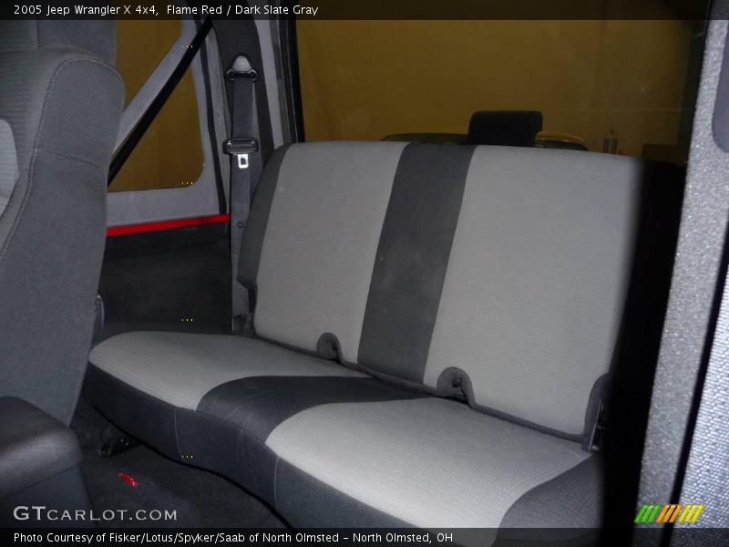 Flame Red / Dark Slate Gray 2005 Jeep Wrangler X 4x4